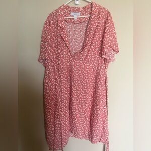 Pink Floral Dress